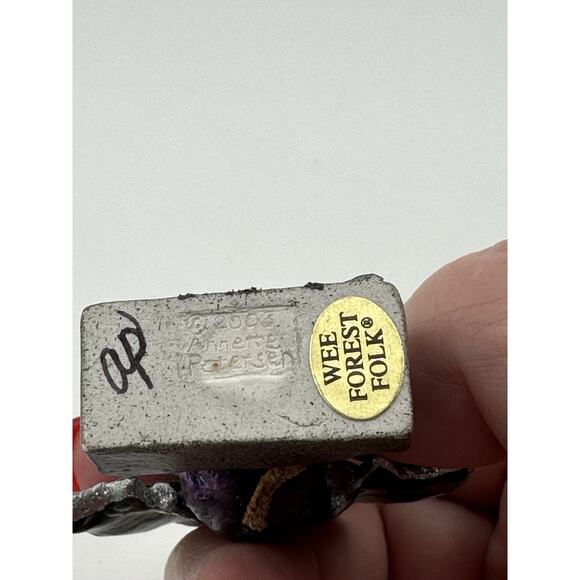 Wee Forest Folk "Is That All?" 2003 Halloween Mouse M-298a A. Petersen Retired - Picture 6 of 9